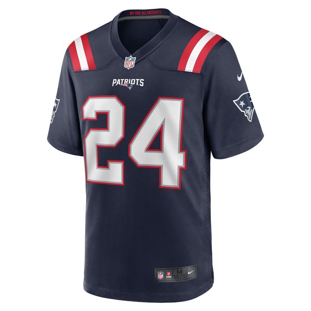 Maillot Nike Joshuah Bledsoe pour homme, bleu marine, joueur de match des New England Patriots