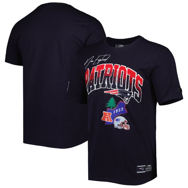 T-shirt Pro Standard Navy New England Patriots Hometown Collection pour homme