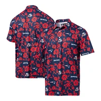 Polo Performance Pua des Patriots de la Nouvelle-Angleterre Reyn Spooner pour homme, bleu marine