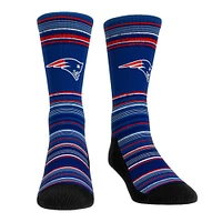 Men's Rock Em Socks New England Patriots Primary Crew & Boxer Briefs Combo Pack