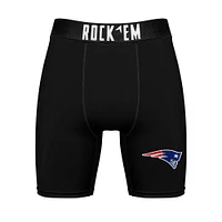 Men's Rock Em Socks New England Patriots Primary Crew & Boxer Briefs Combo Pack