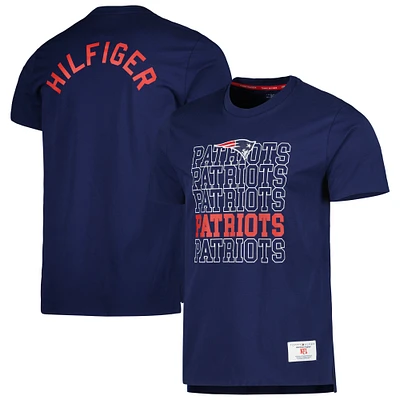 T-shirt Tommy Hilfiger bleu marine New England Patriots Liam pour homme