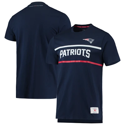 T-shirt Tommy Hilfiger New England Patriots The Travis bleu marine pour homme