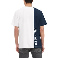 T-shirt Zack Tommy Hilfiger blanc pour hommes des New England Patriots