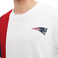 T-shirt Zack Tommy Hilfiger blanc pour hommes des New England Patriots
