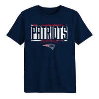 Preschool Navy New England Patriots The Blitz T-Shirt