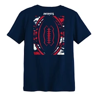 Preschool Navy New England Patriots The Blitz T-Shirt