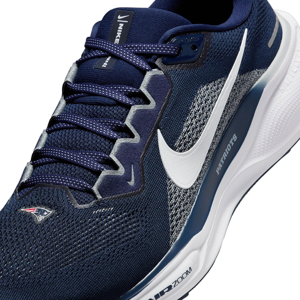 Unisex Nike Navy New England Patriots Zoom Pegasus 41 Running Shoes