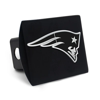 Housse d'attelage WinCraft New England Patriots en métal chromé de qualité supérieure