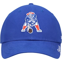 Women's '47 Royal New England Patriots Miata Clean Up Legacy Adjustable Hat