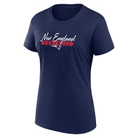 Women's Fanatics Red/Navy New England Patriots Fan Two-Pack T-Shirt Set