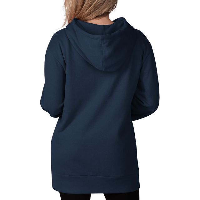 G-III 4Her par Carl Banks pour femmes Navy New England Patriots Extra Inning - Chandail à capuchon