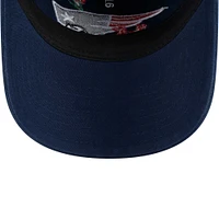 Women's New Era Navy New England Patriots Game Day Flower 9TWENTY Adjustable Hat