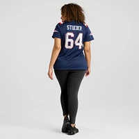 Women's Nike Andrew Stueber Navy New England Patriots Game Player Jersey