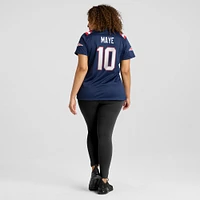 Women's Nike Drake Maye Navy New England Patriots  Player Game Jersey