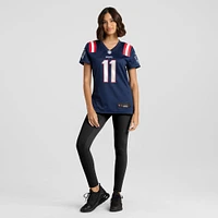 Women's Nike Drew Bledsoe Navy New England Patriots Game Retired Player Jersey