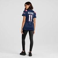 Women's Nike Drew Bledsoe Navy New England Patriots Game Retired Player Jersey