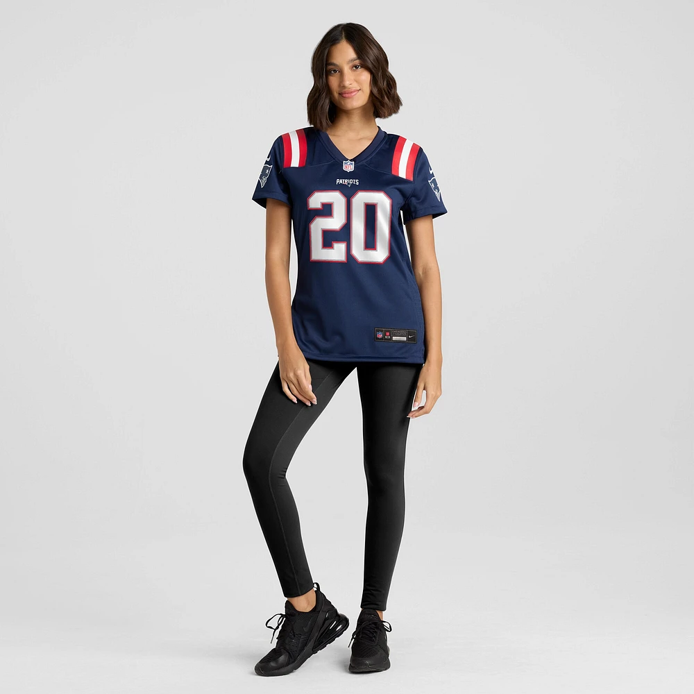 Women's Nike Gino Cappelletti Navy New England Patriots Game Retired Player Jersey