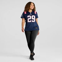 Women's Nike Isaiah Bolden  Navy New England Patriots Team Game Jersey