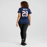 Women's Nike Isaiah Bolden  Navy New England Patriots Team Game Jersey