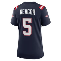 Women's Nike Jalen Reagor  Navy New England Patriots Team Game Jersey