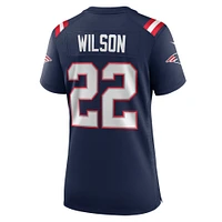 Women's Nike Marco Wilson  Navy New England Patriots Game Jersey
