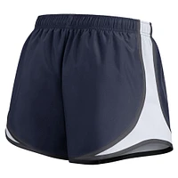 Short Nike bleu marine New England Patriots Tempo pour femme