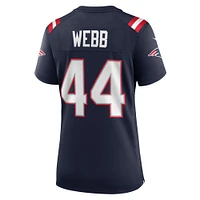 Women's Nike Raleigh Webb Navy New England Patriots Home Game Player Jersey