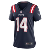 Women's Nike Tristan Vizcaino Navy New England Patriots Home Game Player Jersey