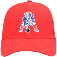 Youth '47 Red New England Patriots Legacy Basic MVP Adjustable Hat