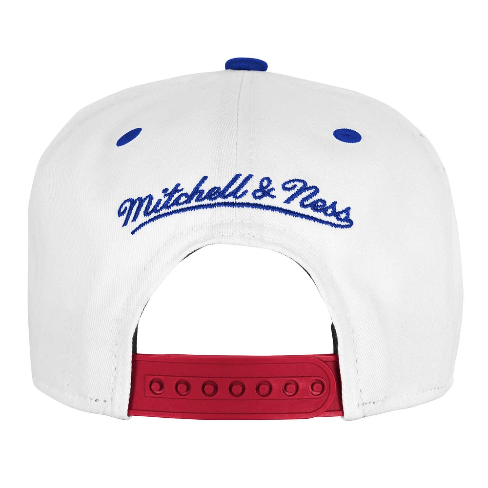 Casquette réglable précourbée Retrodome Royal New England Patriots Mitchell & Ness pour jeunes