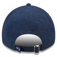Youth New Era Navy New England Patriots 2022 Sideline - 9TWENTY Adjustable Hat