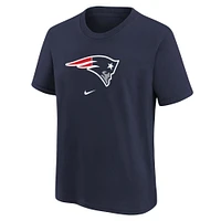 Youth Nike Navy New England Patriots Logo T-Shirt