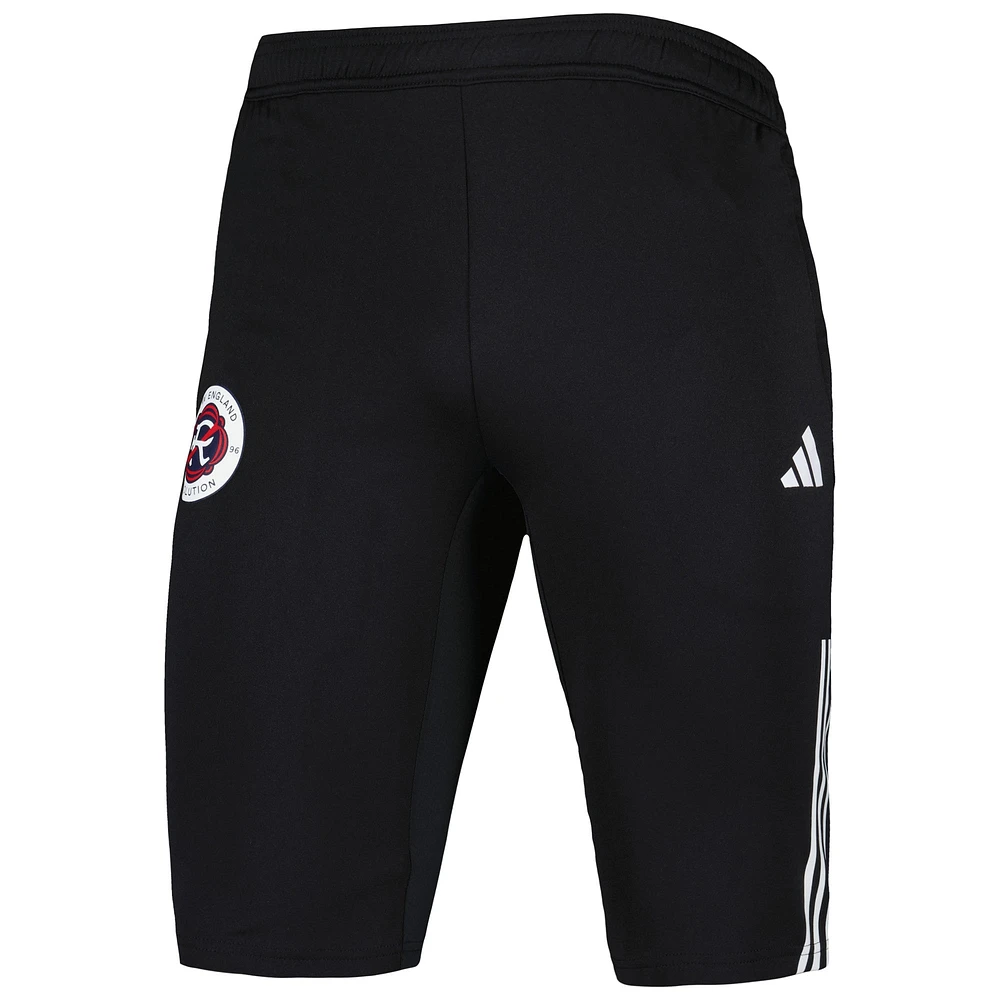 Demi-pantalon AEROREADY d'entraînement sur le terrain adidas New England Revolution 2023 noir pour homme