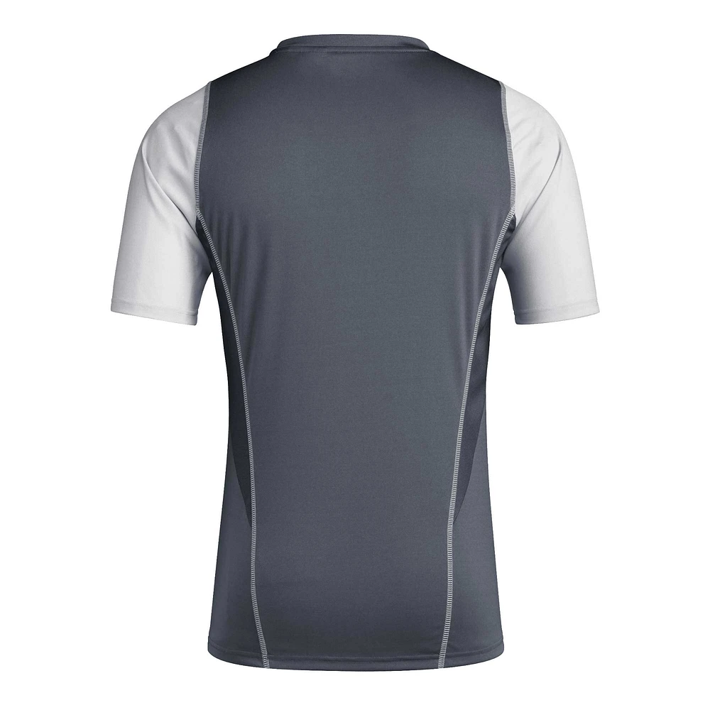 Men's adidas Gray New England Revolution 2024 AEROREADY Training Jersey