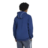 Men's adidas Navy New England Revolution 2025 Travel Pullover Hoodie