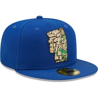 Men's New Era Hampshire Fisher Cats Alternate Authentic Collection 59FIFTY Fitted Hat