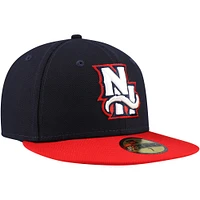 Men's New Era Navy Hampshire Fisher Cats Authentic Collection 59FIFTY Fitted Hat