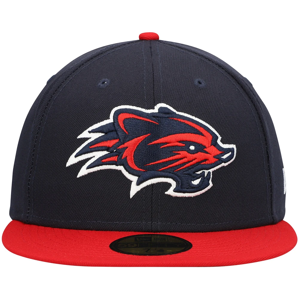 NWE NHCATS NAVY ROAD MIB AUTHENTIC COLLECTION 59FIFTY HATMENHIC