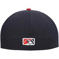 NWE NHCATS NAVY ROAD MIB AUTHENTIC COLLECTION 59FIFTY HATMENHIC