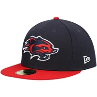 NWE NHCATS NAVY ROAD MIB AUTHENTIC COLLECTION 59FIFTY HATMENHIC