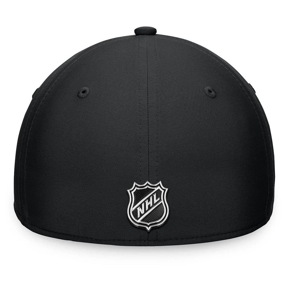 Men's Fanatics Black New Jersey Devils Authentic Pro Training Camp Flex Hat