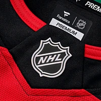 Men's Fanatics Nico Hischier Red New Jersey Devils Home Premium