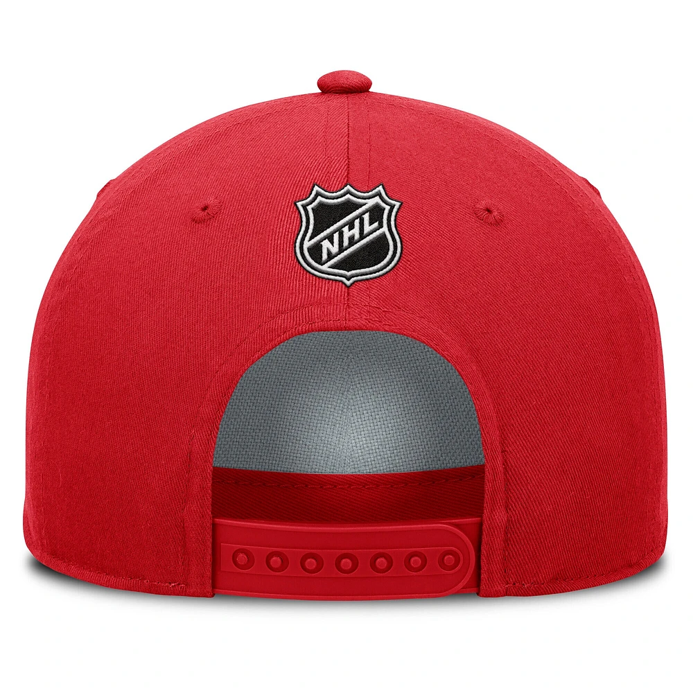 Men's Fanatics Red New Jersey Devils Decades Collection A-Frame Rope Adjustable Hat