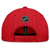 Men's Fanatics Red New Jersey Devils Decades Collection Adjustable Hat