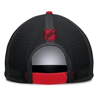 Men's Fanatics White/Red New Jersey Devils Decades Collection Foam Front Snapback Hat
