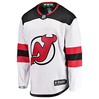 Men's Fanatics White New Jersey Devils Breakaway Away