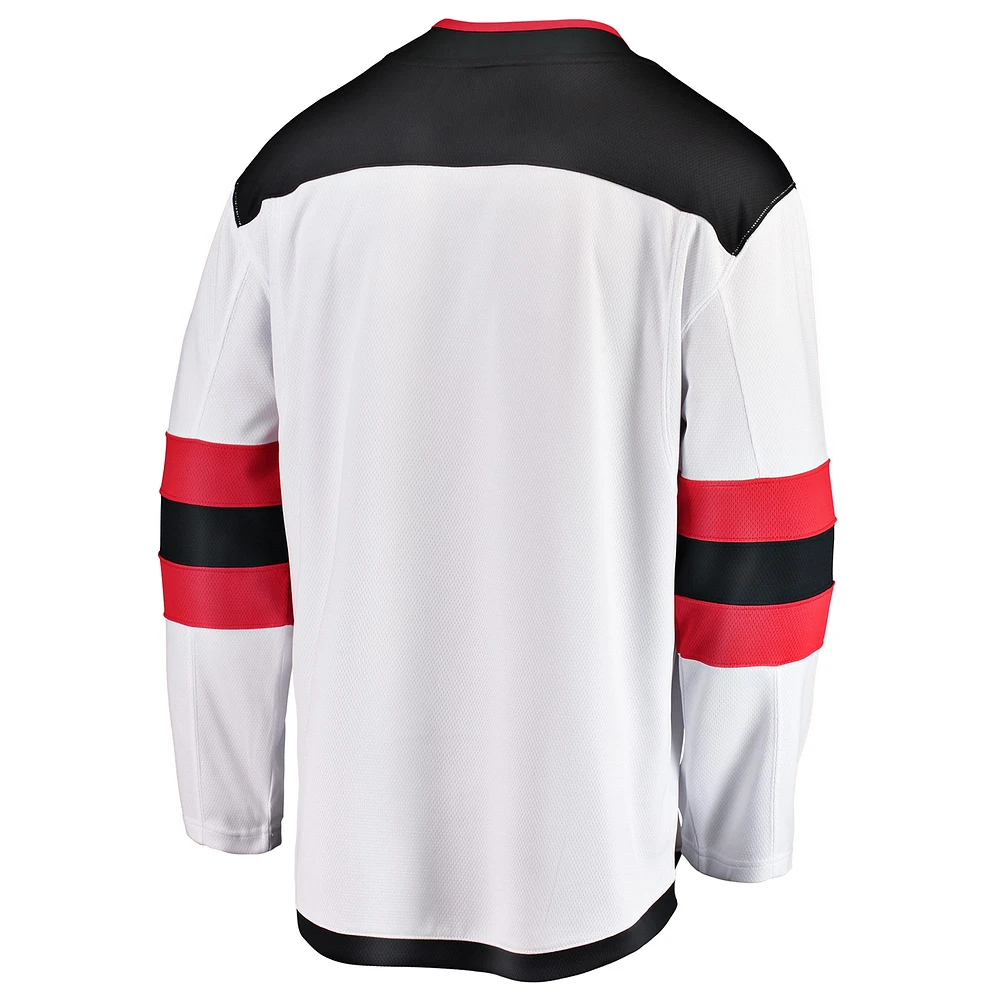 Men's Fanatics White New Jersey Devils Breakaway Away