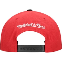 Men's Mitchell & Ness Red New Jersey Devils Soul Triple Up Snapback Hat
