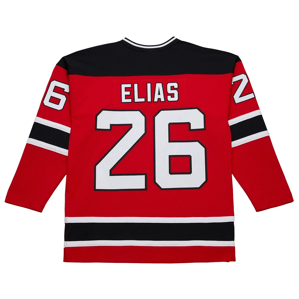 Men's Patrik Elias Red New Jersey Devils 1999-00 Power Play